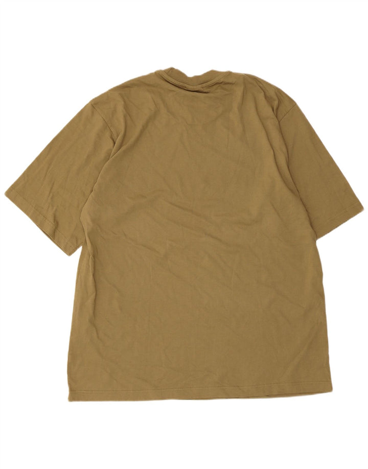 Adidas Herre grafisk T-shirt Top Stor Khaki