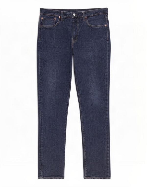 Levi's Mens 511 Slim Jeans W36 L34 Navy Blue Cotton