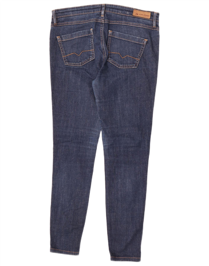 Hugo Boss Dame Slim Jeans W30 L27 Marineblå Bomuld