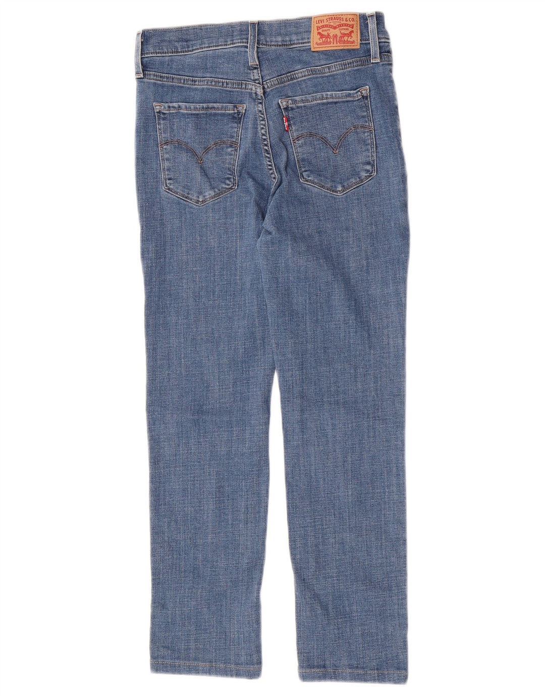 Levi's Dame 312 Shaping Slim Jeans W26 L25 Blå Bomuld