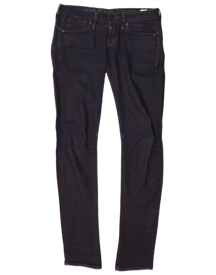 G-STAR Dame Skinny Jeans W26 L32 Marineblå Bomuld