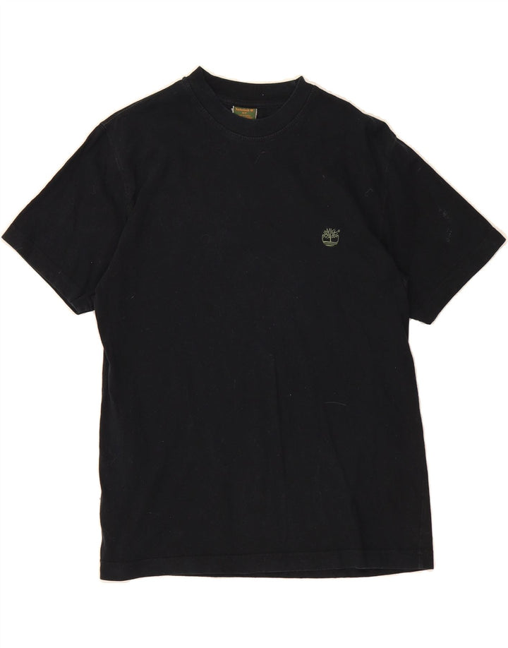 TIMBERLAND Mens T-Shirt Top Small Black Cotton Vintage Timberland and Second-Hand Timberland from Messina Hembry 