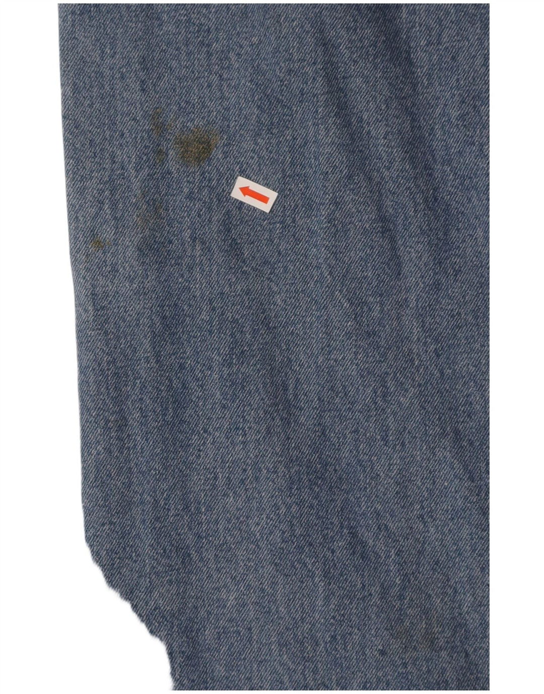 LEVI'S Mens 505 Regular Fit Straight Jeans W34 L30 Blue Cotton