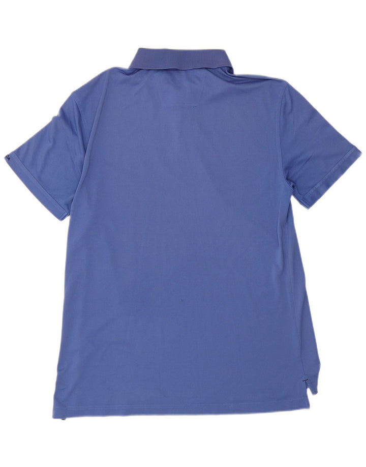 Nautica Poloskjorte til mænd mellemblå polyester