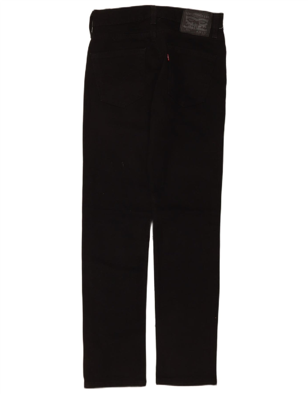 Levi's Herre 511 Slim Jeans W28 L32 Sort Bomuld