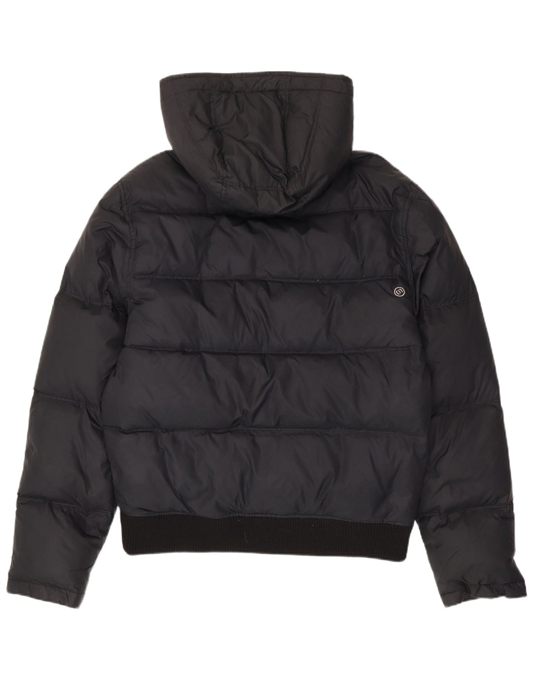 Animal Herre hættepolstret jakke UK 40 Stor sort nylon