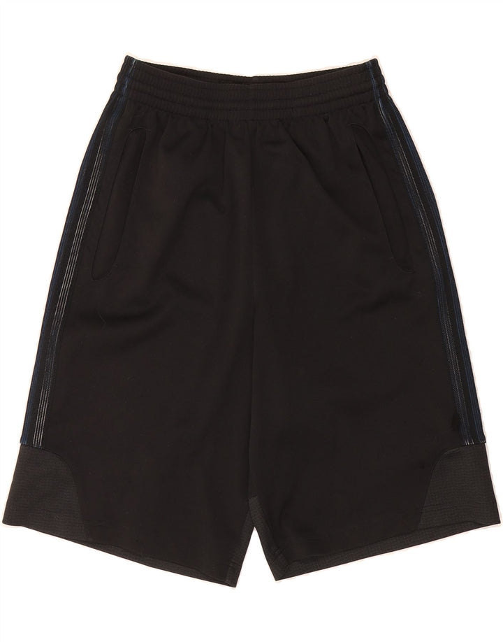 ADIDAS Mens Sport Shorts Small  Black Polyester Vintage Adidas and Second-Hand Adidas from Messina Hembry 