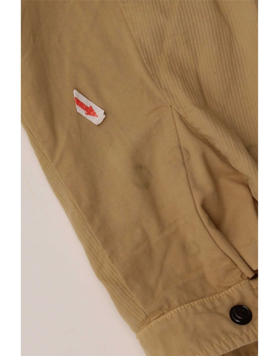 Trussardi Herre Bomberjakke IT 54 2XL Beige Bomuld