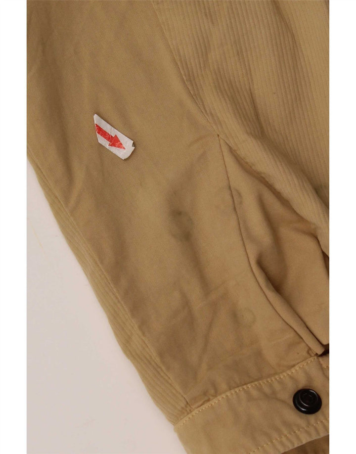 Trussardi Herre Bomberjakke IT 54 2XL Beige Bomuld
