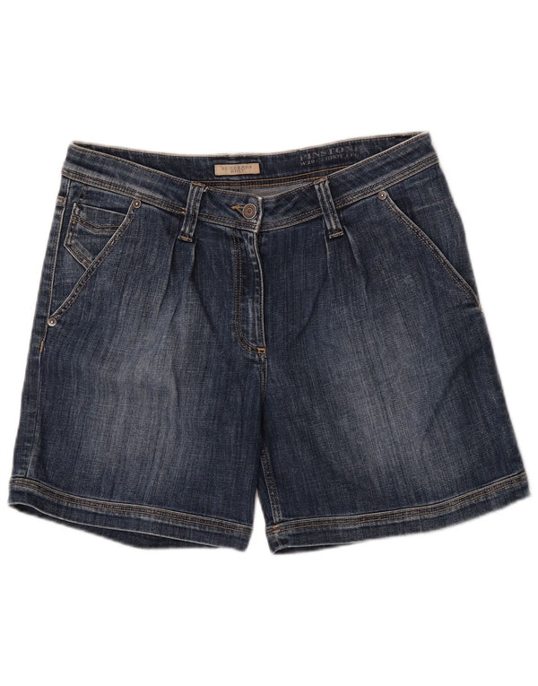 Burberry Dame BRIT Denim Shorts W29 Medium Blue Bomuld
