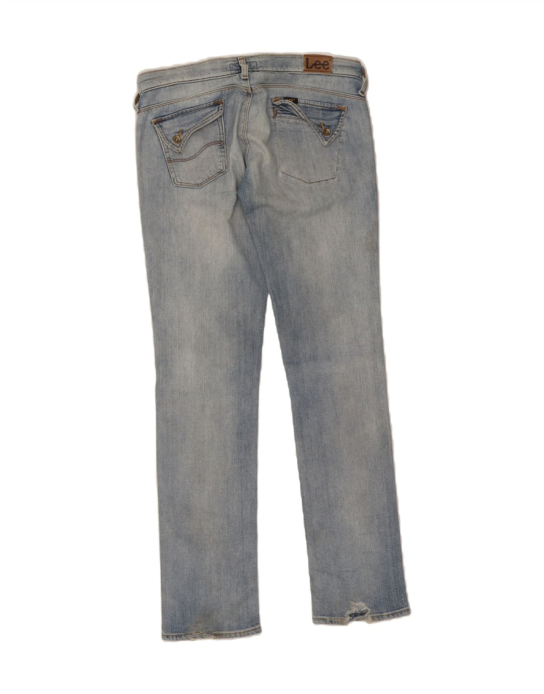 LEE Womens Lynn Slim Jeans W29 L33 Blue Vintage Lee and Second-Hand Lee from Messina Hembry 