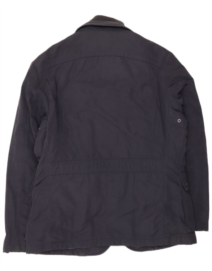 Hugo Boss Herre Utility Jacket IT 52 XL Navy Blue Polyester