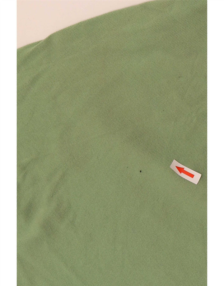 Sergio Tacchini Langærmet herre poloshirt 2XL Grøn
