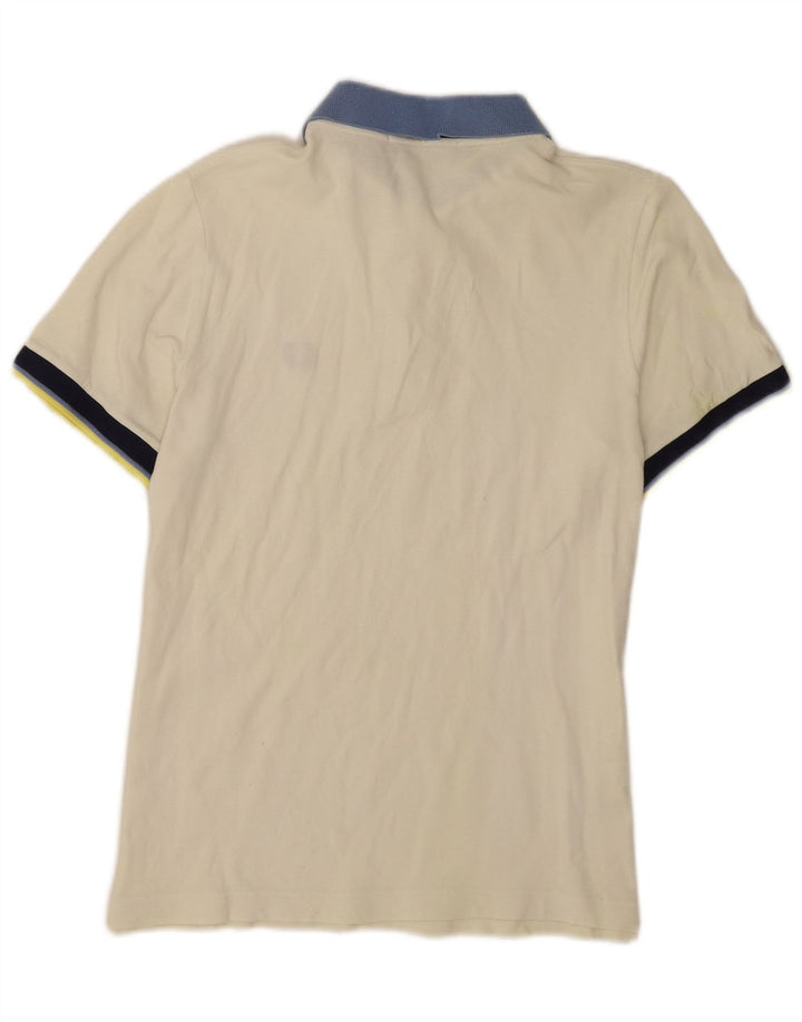 Fred Perry Herre Regular Fit Polo Shirt Medium Off White Bomuld