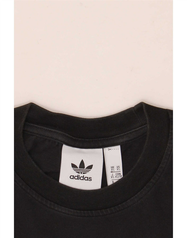 Adidas Herre grafisk T-shirt Top XS Sort