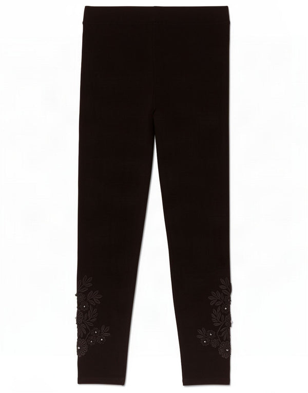 Marks & Spencer Womens Leggings UK 10 Small Black Viscose