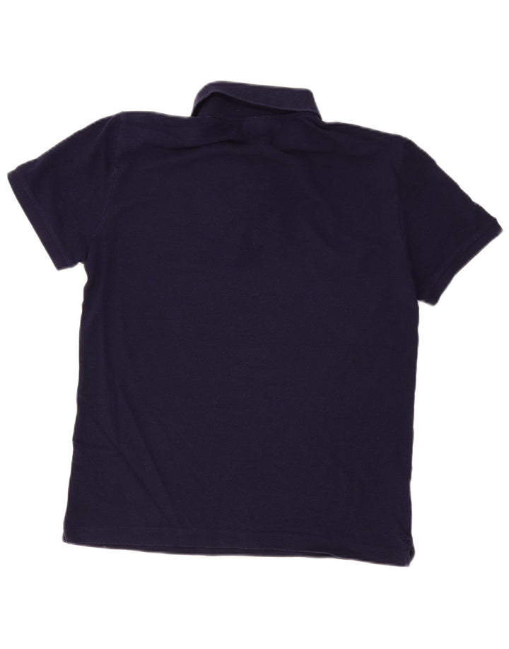 Lacoste Herre Slim Fit Polo Shirt Størrelse 4 Medium Marineblå Bomuld