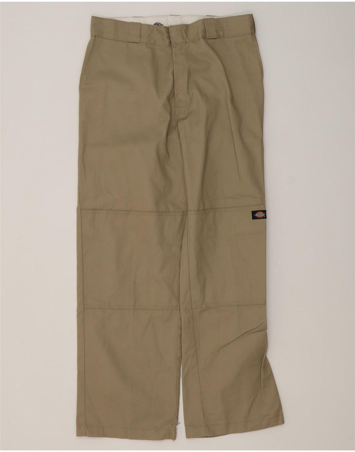 DICKIES Herre Loose Fit Cargo Bukser W32 L32 Beige Polyester