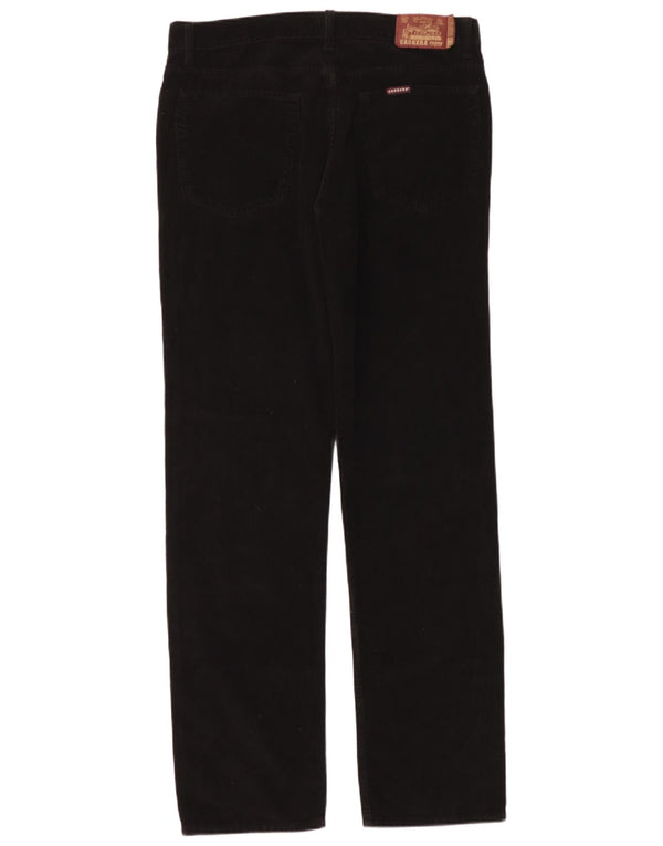 Carrera Herre 700 Regular Fit fløjlsbukser W36 L30 sort bomuld