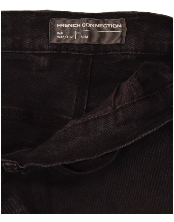 French Connection Slim Jeans til mænd W32 L32 Grå