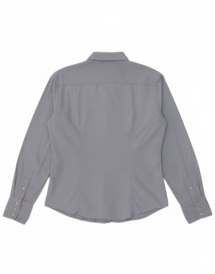 Gant Dameskjorte UK 12 Medium Blue Cotton