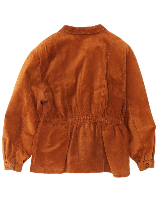 Vintage herre ruskindsjakke UK 36 Small Brown