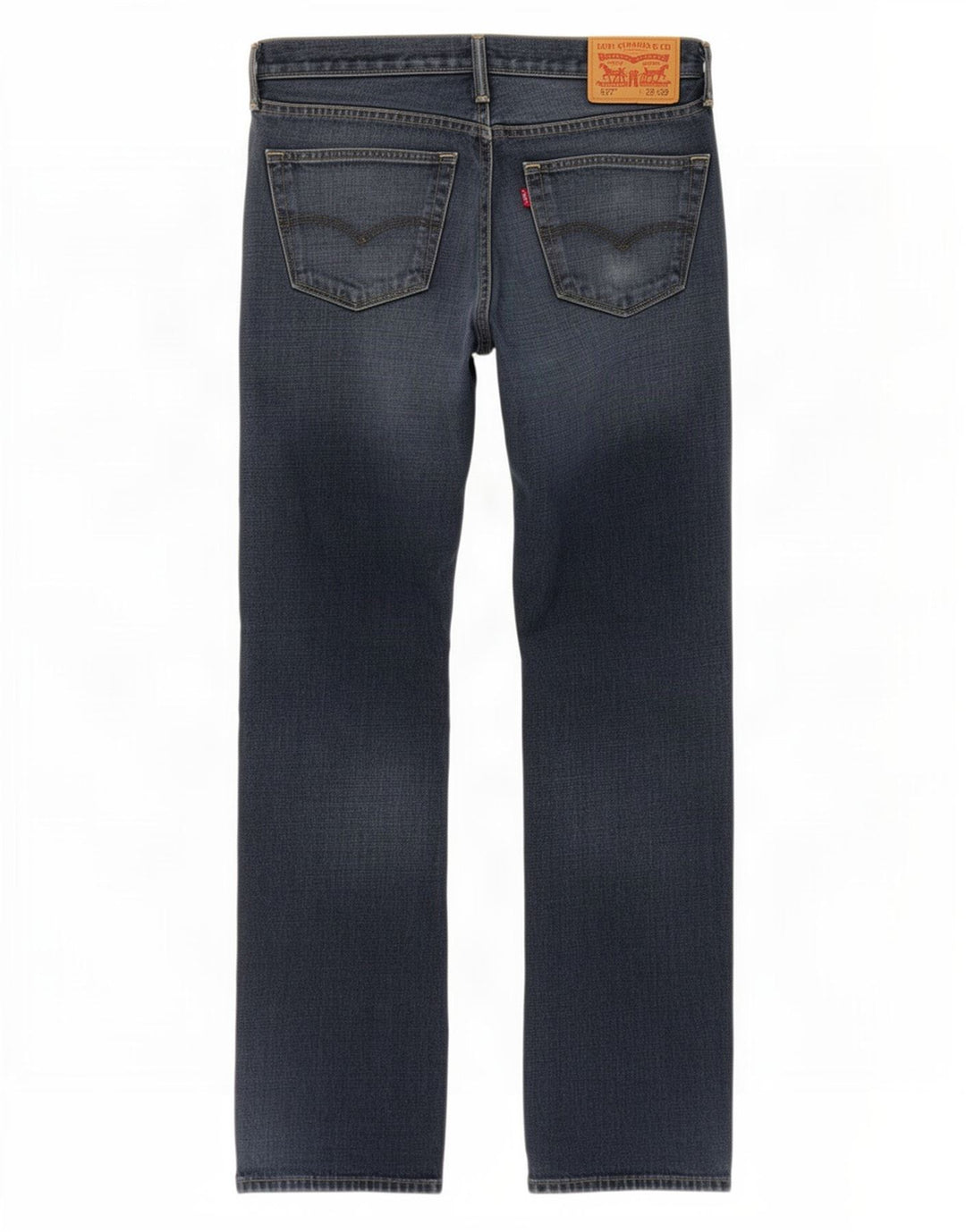 Levi's Herre 527 Bootcut Jeans W33 L32 Blå Bomuld