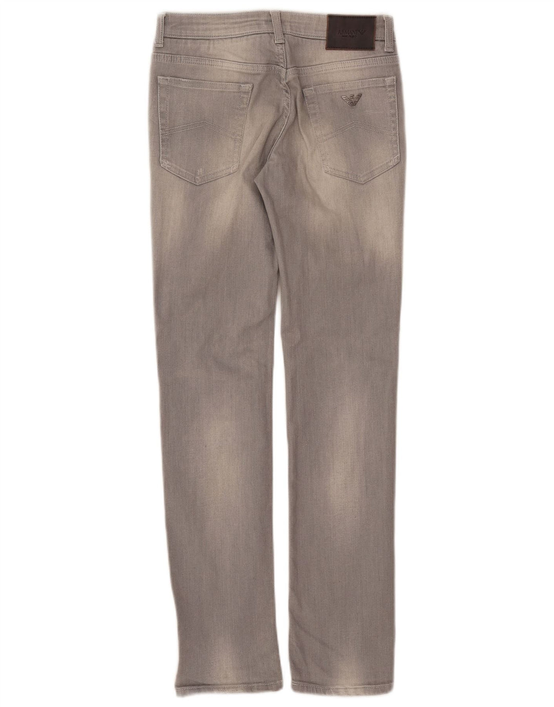 ARMANI JUNIOR Slim Jeans til piger 11-12 år W26 L29 Grå Bomuld