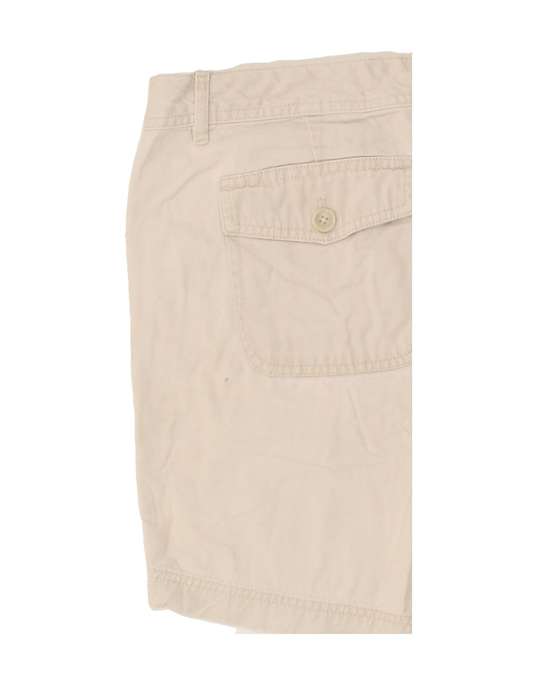 EDDIE BAUER Womens Chino Shorts US 12 Large W34  Beige Cotton Vintage Eddie Bauer and Second-Hand Eddie Bauer from Messina Hembry 