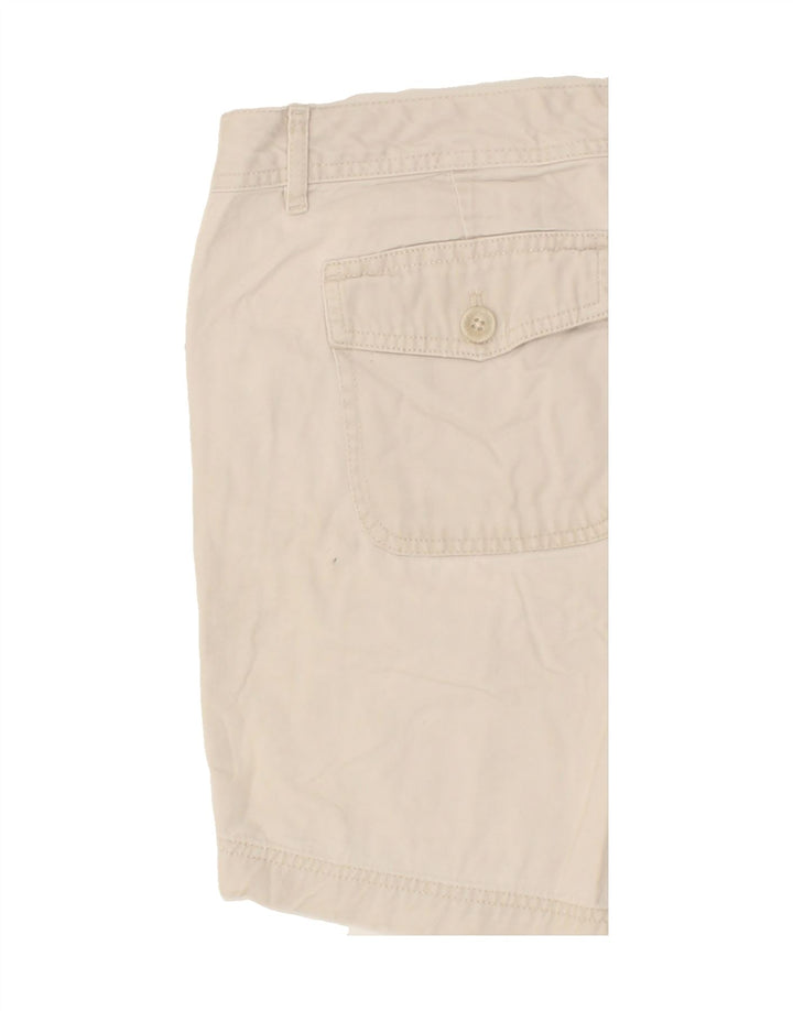 EDDIE BAUER Womens Chino Shorts US 12 Large W34  Beige Cotton Vintage Eddie Bauer and Second-Hand Eddie Bauer from Messina Hembry 