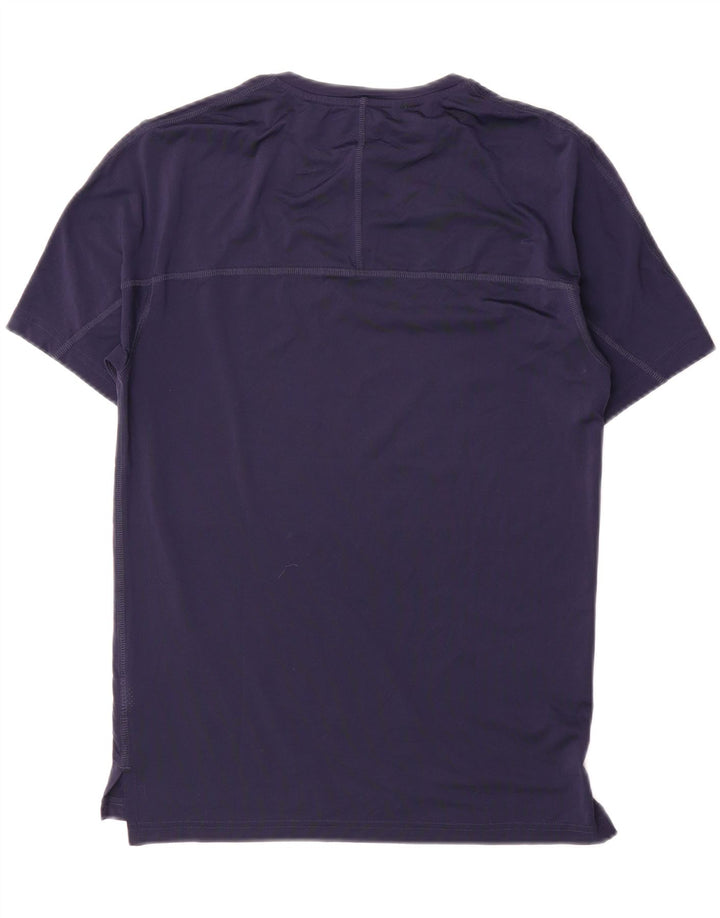 Reebok Herre grafisk T-shirt top lille marineblå nylon