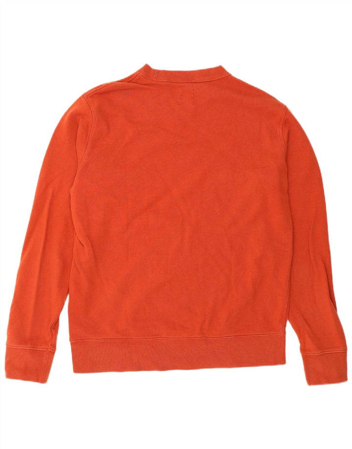 Marks & Spencer Herre sweatshirt Jumper Medium Orange Bomuld