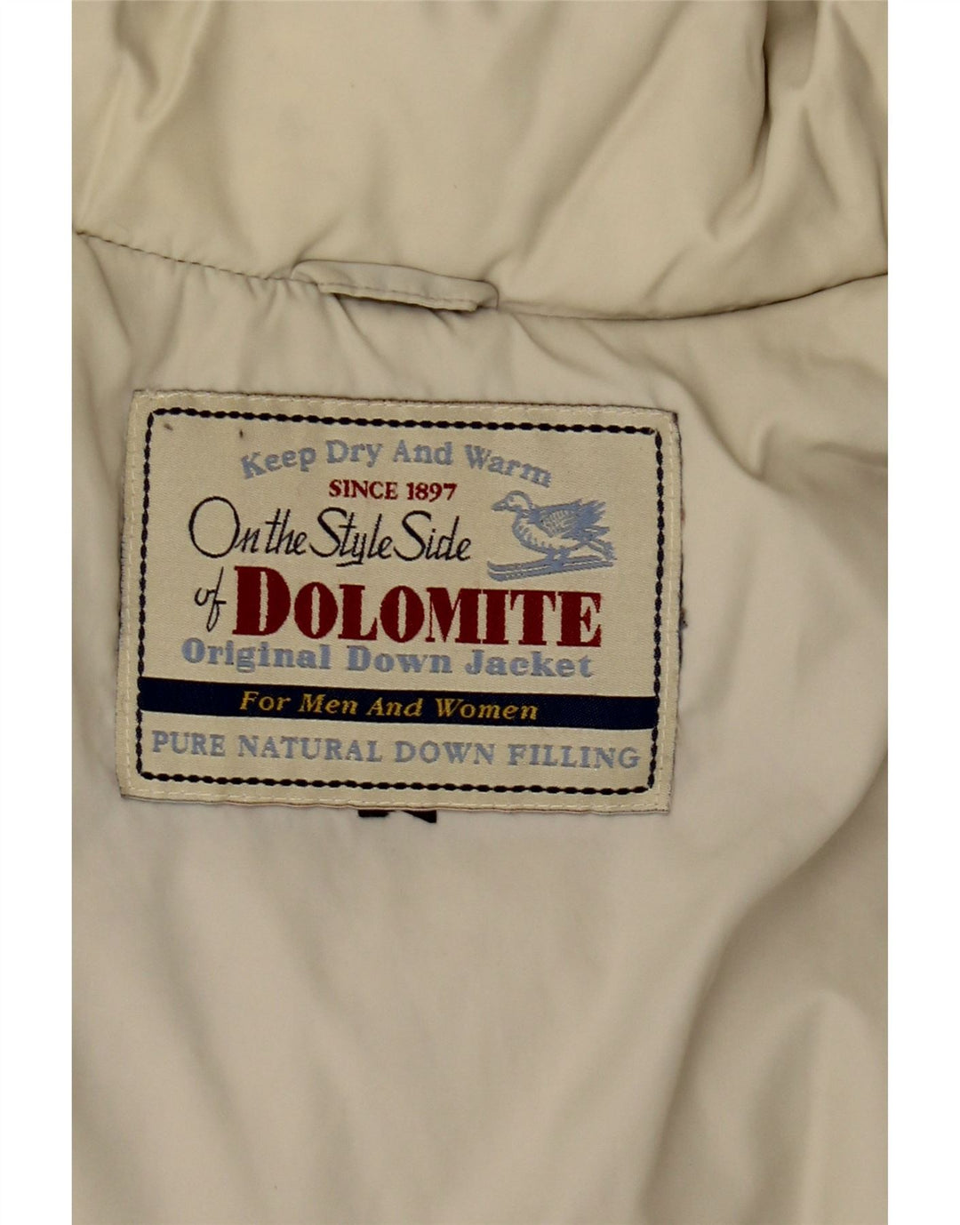 Dolomite Herre polstret jakke UK 36 Small Beige