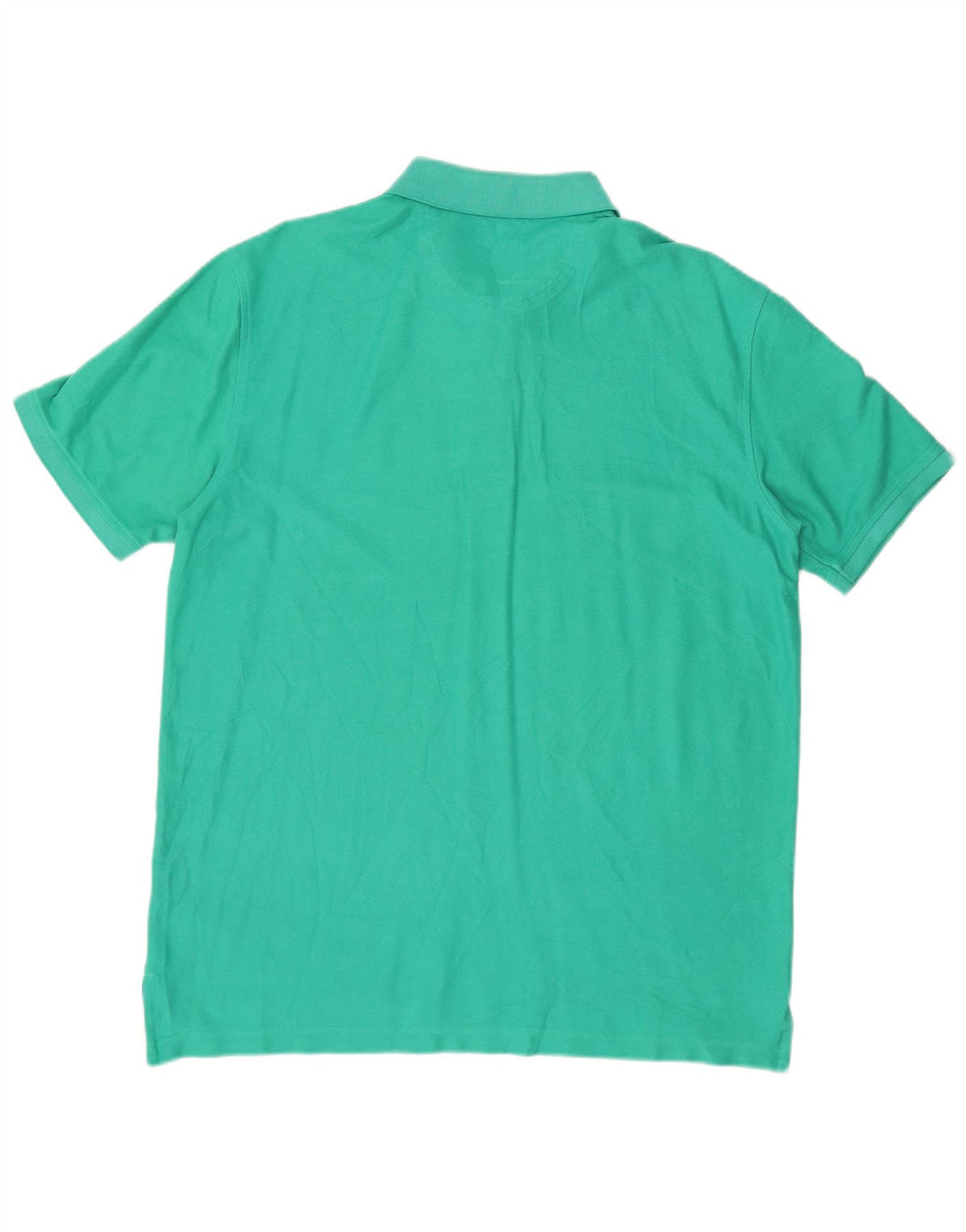 IZOD Mens Grant Fit Polo Shirt Large Green Cotton