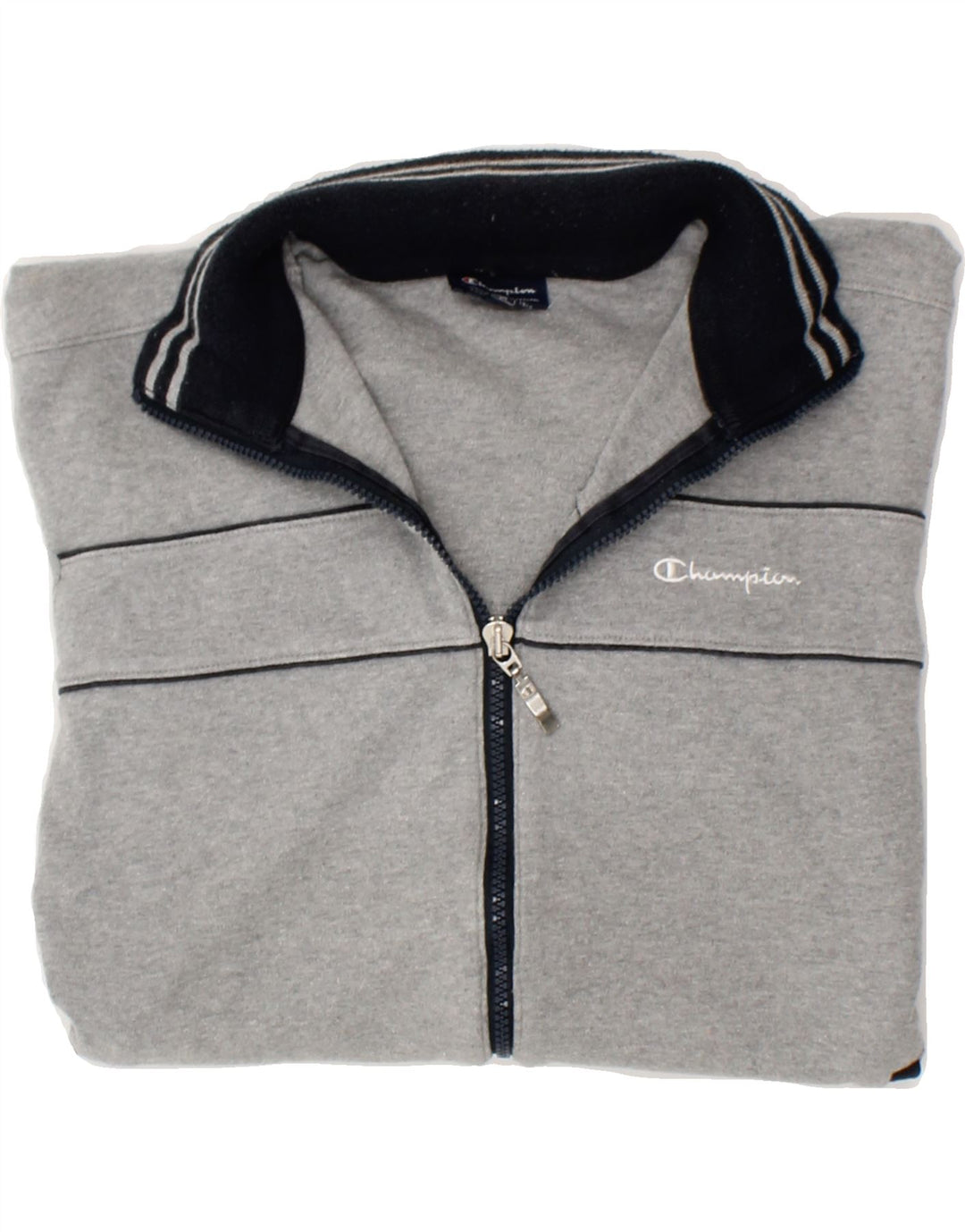 CHAMPION Womens Tracksuit Top Jacket Medium Grey Cotton Vintage Champion and Second-Hand Champion from Messina Hembry 