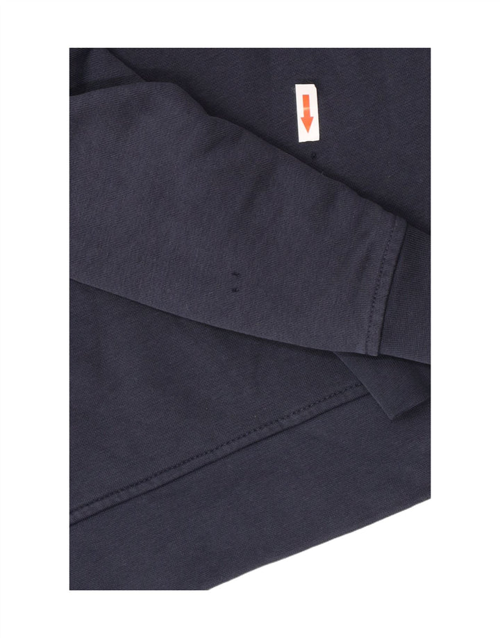 Ellesse Herre Sweatshirt Jumper Medium Marineblå Colourblock Bomuld