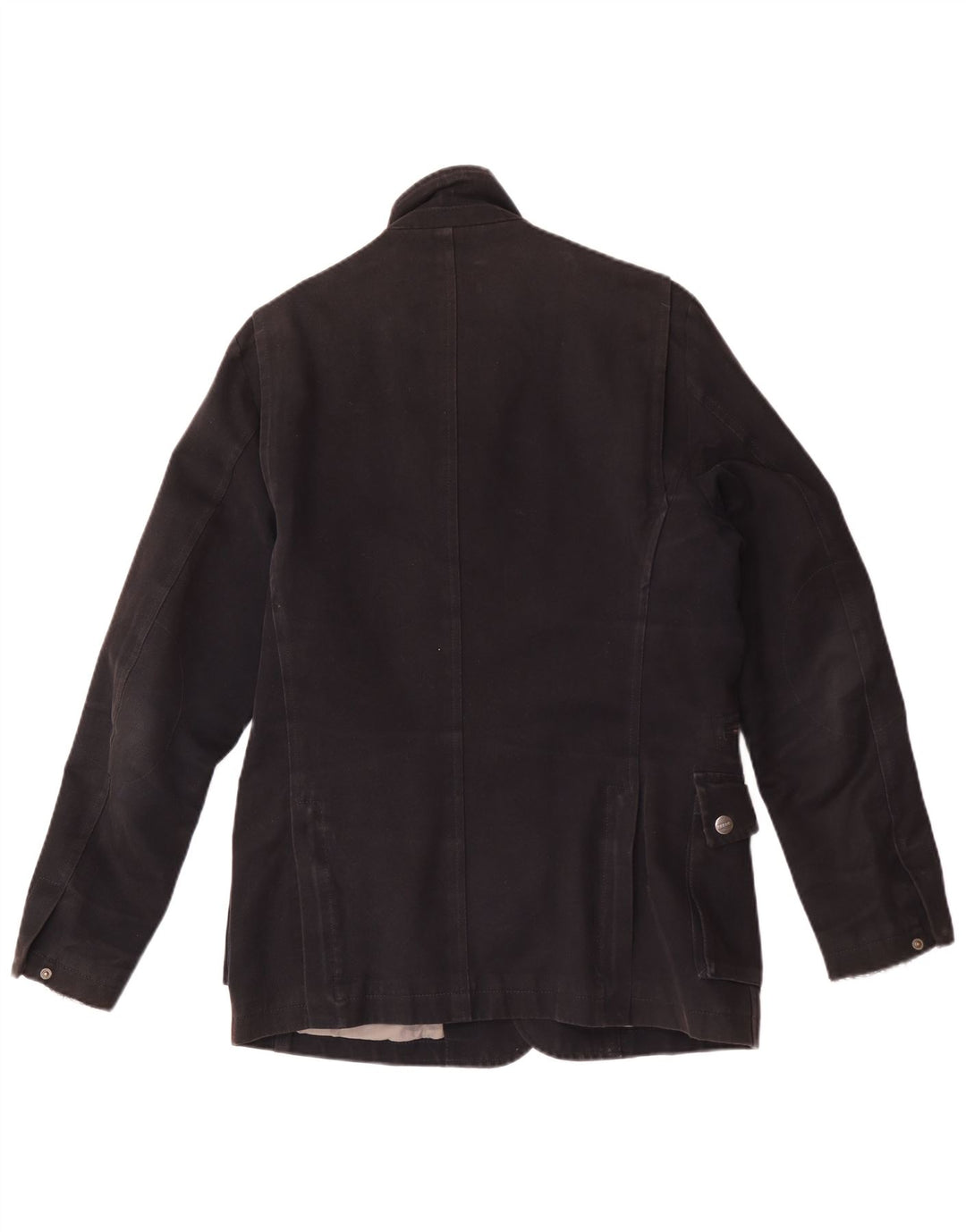 Brema Herre Utility Jacket IT 46 Lille sort bomuld