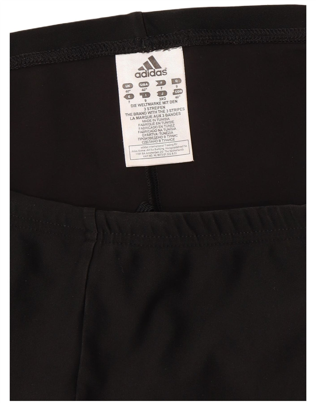 ADIDAS Sportshorts til mænd UK 40 Medium Sort Polyester