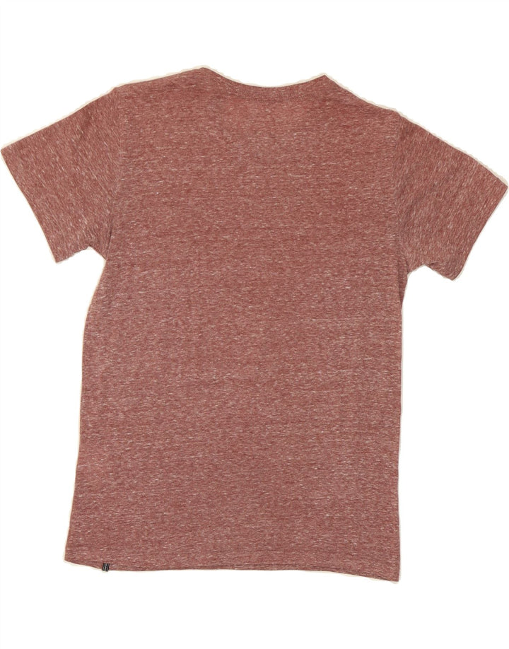 O'NEILL Mens Regular Fit Graphic T-Shirt Top Small Red Flecked Polyester Vintage O'Neill and Second-Hand O'Neill from Messina Hembry 