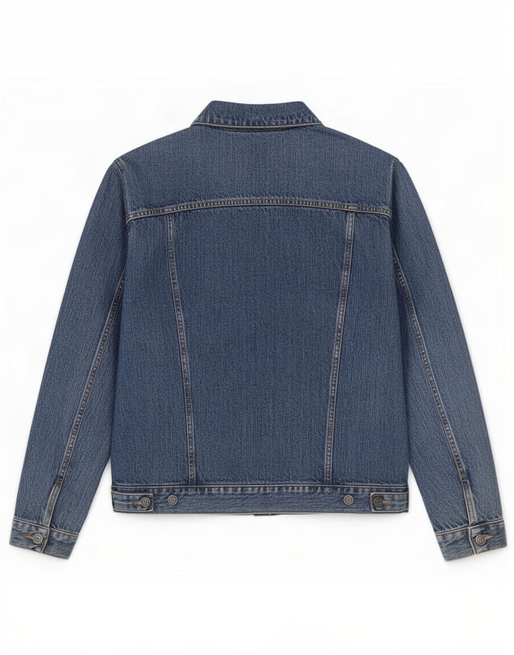 Carrera Herre 450 Denimjakke UK 38 Medium Blue Bomuld