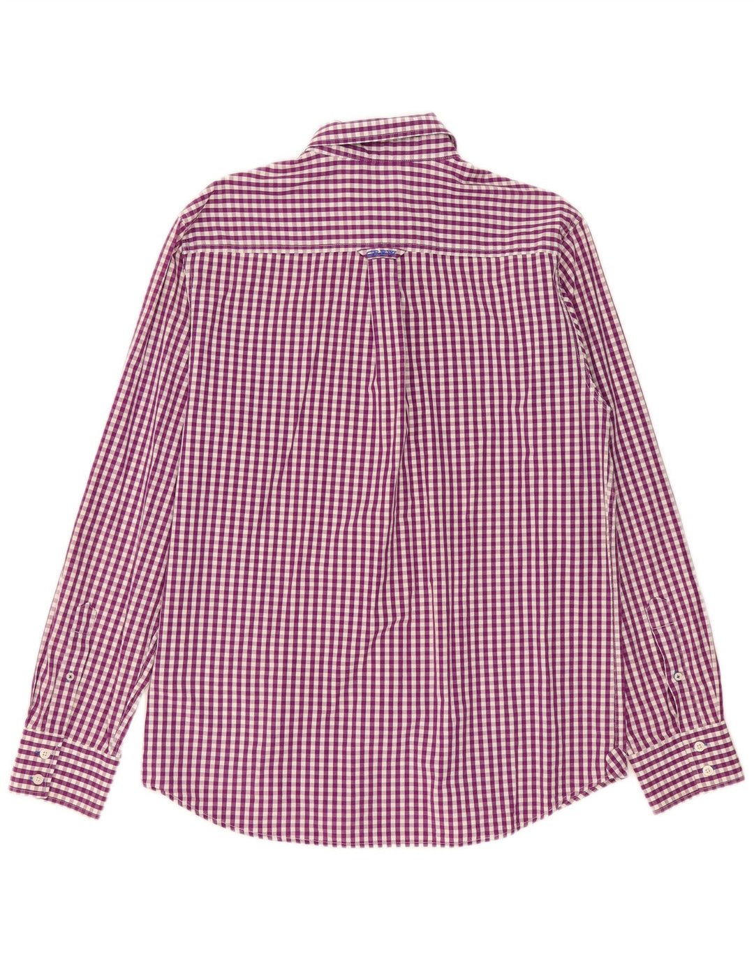 Crew Clothing Herreskjorte Stor lilla Gingham Bomuld