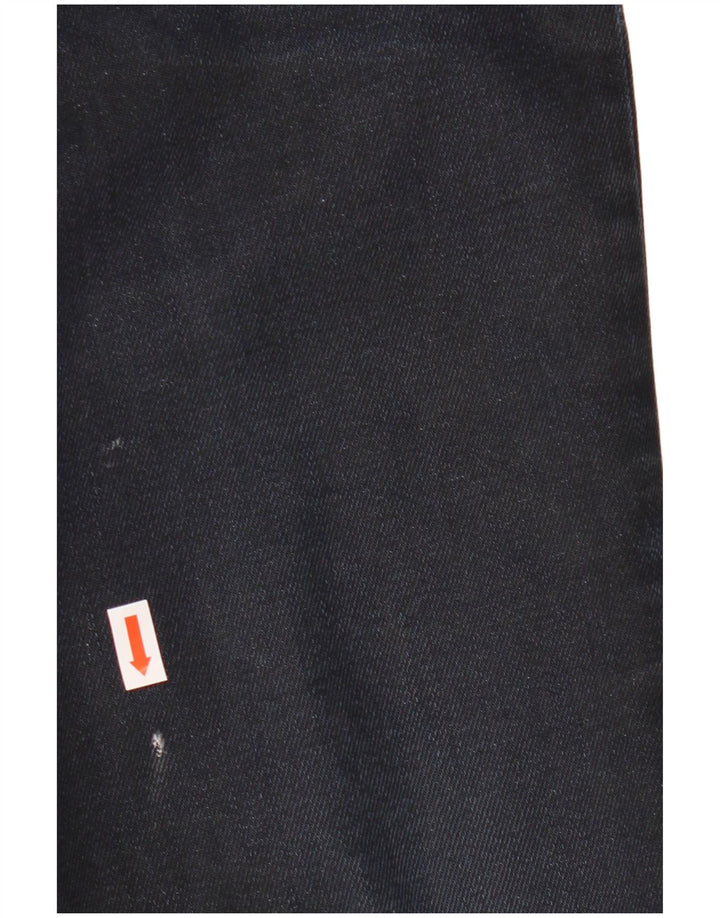 DIESEL Dame ærmeløs denim Jumpsuit UK 8 Small Navy Blue Cotton