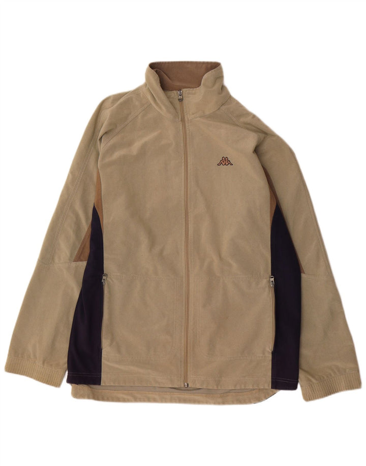Kappa Herre træningsdragt Topjakke Stor Beige Colourblock Polyester