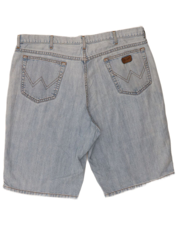 Wrangler Herre Hawaii Denim Shorts W40 XL Blå Bomuld