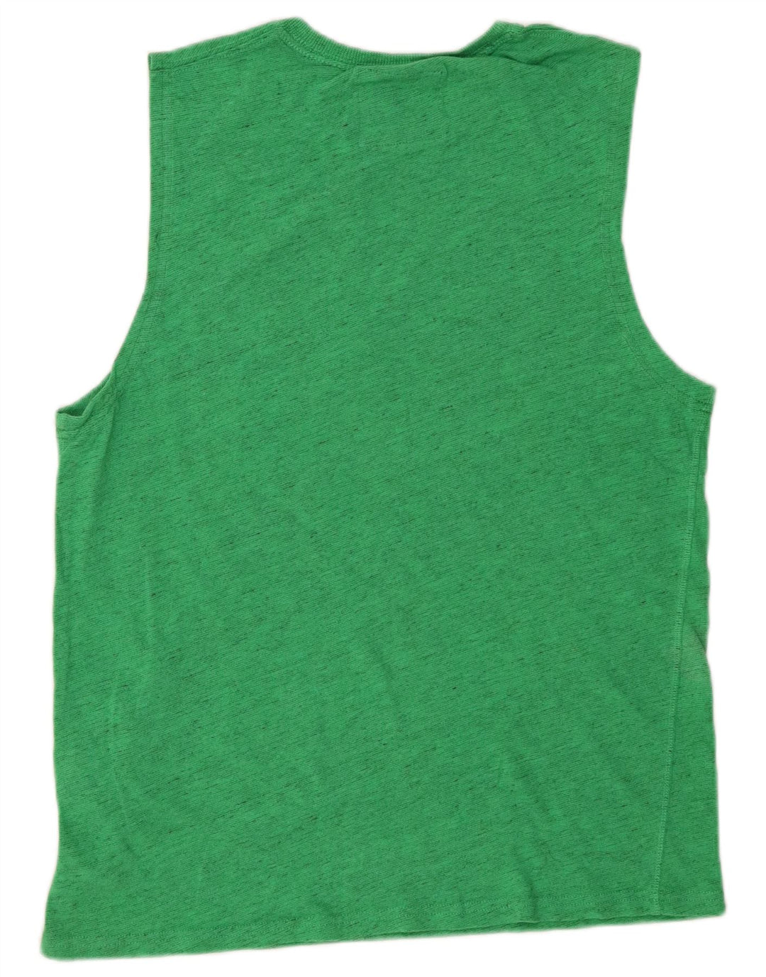 SUPERDRY Grafisk T-shirt top til mænd, stor grøn flækket bomuld