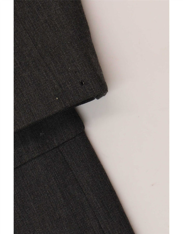Hugo Boss Herre 2-knaps blazerjakke EU 52 XL Grå Virgin Wool