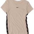 NIKE Womens Graphic T-Shirt Top UK 6 XS White