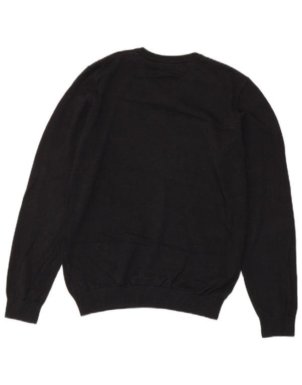Marks & Spencer Boys V-hals sweater 12-13 år sort bomuld
