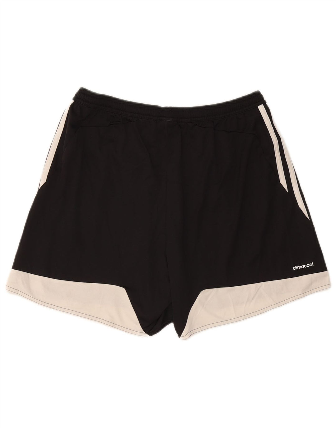 ADIDAS Climacool sportsshorts til kvinder UK 16/18 Stor sort farveblok