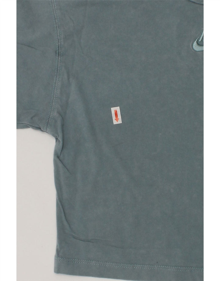 NIKE Girls T-Shirt Top 5-6 Years Medium Grey Cotton | Vintage Nike | Thrift | Second-Hand Nike | Used Clothing | Messina Hembry 